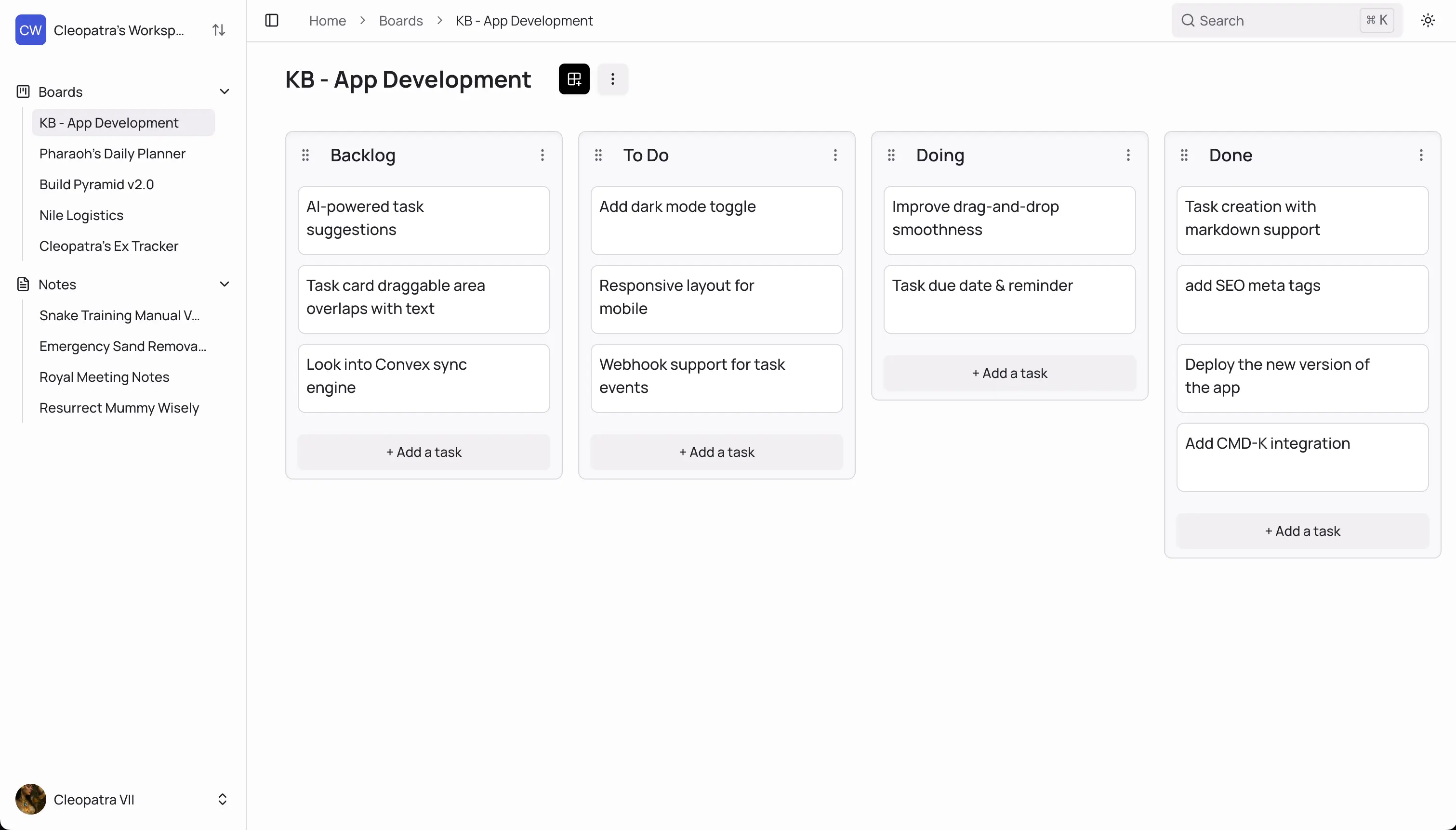 KanBased App Image